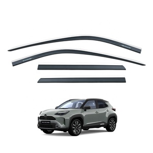Déflecteur de fenêtre de voiture Pare-pluie de porte Nouveau pare-soleil à injection Accessoires extérieurs pour <span class=keywords><strong>Toyota</strong></span> <span class=keywords><strong>YARIS</strong></span> <span class=keywords><strong>CROSS</strong></span> 2023- - Product Image 1