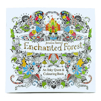 OUV livre de coloriage secret jardin enfants dessin mandala livre de coloriage adultes