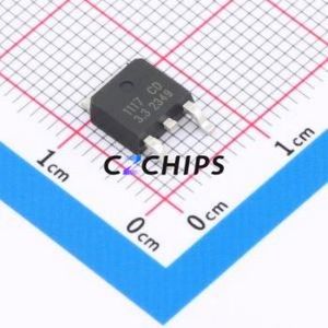 วงจรรวม AMS1117CD-3.3 TO-252-2ชิป IC PMIC ตัวควบคุมเชิงเส้น (LDO) แบบดั้งเดิมและใหม่ - Product Image 1