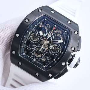 High-quality men's chronograph mechanical <b>watch</b>, titanium alloy <b>skeletonized</b> luminous sapphire crystal <b>automatic</b> <b>watch</b> - Product Image 3