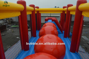 Buon Design gonfiabile Wipeout grandi giochi con la palla corte gonfiabile divertente - Product Image 5