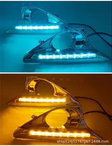 Gobison Waterproof LED DRL Daytime Running Light Fog Lamp Driving Light For Toyota Camry 2011 2012 2013 2014 Fog Light