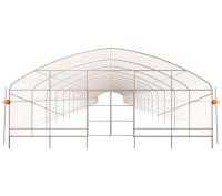 Serres agricoles tunnel monopente en film plastique pour légumes, fleurs, tomates et jardins