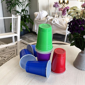 ถ้วยพลาสติก PP แบบใช้แล้วทิ้งขนาด16ออนซ์ปรับแต่งได้พร้อมโต๊ะเทนนิสสำหรับงานเลี้ยงวันเกิด - Product Image 2