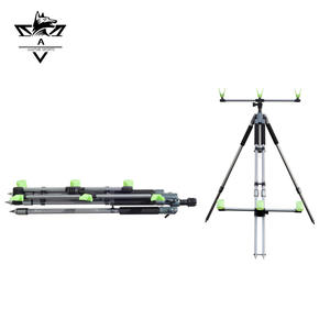 Vente chaude Réglable Télescopique 3-<span class=keywords><strong>Rod</strong></span> En Alliage D'aluminium Stable Trépied Stand Surf Canne À Pêche <span class=keywords><strong>Pod</strong></span> Avec Conception De Côtes Renforcées - Product Image 6