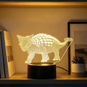 Room 3D Decor Home Lamp 16 Colors Changing Dinosaur Night <b>Light</b> WithBoys Kids Birthday Remote and Touch Control for - Product Image 5