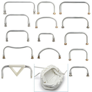 Clip per Borse Vintage Trendy in Metallo Leggero e Resistente, Accessorio per Borse con Tubo in Alluminio Dorato Fai-da-Te - Product Image 3