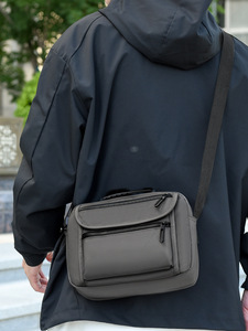 Bolso de Hombro Oxford para Hombre, Estilo Urbano Otoñal, Bandolera con Forro de Poliéster y Diseño Plegable - Product Image 4