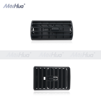 Grille d'aération de voiture Meihua ABS finition mate pour Jeep Wrangler TJ 2003-2006, remplacement de la climatisation du tableau de bord