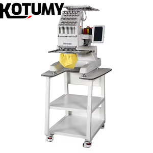 Computer Embroidery <b>Machine</b>, Fully Automatic Small Single Head Embroidery <b>Machine</b> - Product Image 2