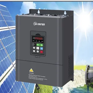 Hybrid DC AC Solar Water Pump Inverter Automatic Start Three Phase 380V 45kw 55kw Invesor for Submersible