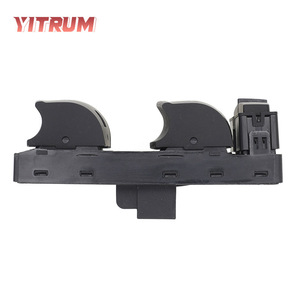 Interruptor Elevavidrios YITRUM para Audi 160005063, Botón Eléctrico con Luz Roja, Estándar IP21, Autobloqueante - Product Image 1