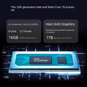 โน้ตบุ๊คบางเบาประสิทธิภาพสูงรุ่นใหม่มาแรง N156c/i5-13420/16g/1t Ssd หน้าจอ 14 นิ้ว 11 นิ้ว สำหรับ Lecoo Cor Core ประสิทธิภาพสูง - Product Image 5