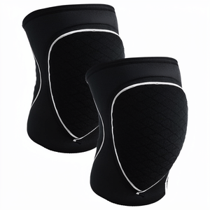 Rodilleras de Baile Personalizadas con Logotipo, Gruesas, Antideslizantes, Transpirables, de Spandex y Nailon, para Bailarines, Hombres y Mujeres, Suaves y Protectoras - Product Image 1