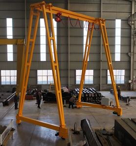 Grúa Pórtico Ligera y Portátil Montada en Neumáticos, Operación Flexible, Precio Accesible - Product Image 4