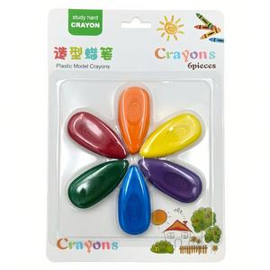 Crayons en plastique personnalisés avec logo en forme de goutte d'eau/doigt/marteau/styracosaurus/<span class=keywords><strong>poussin</strong></span> éclos/œuf - Product Image 5
