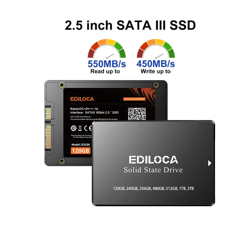 120GB 128GB 240GB 256GB 500GB 512GB 1TB 2GB 4GB Disco Duro SSD 2.5 Sata 120 240 256 500 512 GB 1 TB 2 TB Solid Hard Drive SSD