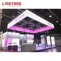 Panneau publicitaire lumineux LED rectangulaire personnalisé pour intérieur, avec cadre en aluminium, pour suspension au plafond