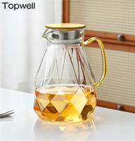 NOUVEAU Offre Spéciale 1500ml-2200ML morden home decorative arabe teapot kettle and cup set Offre Spéciale