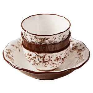 Set di Stoviglie in Porcellana Floreale Romantico Retrò Francese con Design Splendido per Rituale Domestico e Cena in Famiglia - Product Image 6