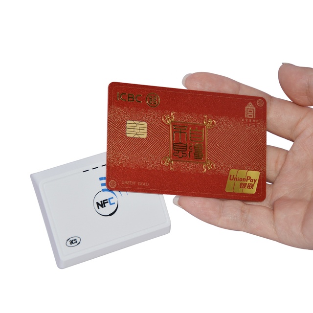 13.56MHz Cheap POS Type a RFID ISO14443 Portable NFC BT Reader ACR1311U-N2