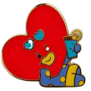 Enamel Metal Custom Lapel <b>Badge</b> <b>Pins</b> with Printing - Product Image 5