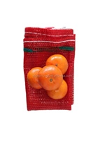 Hoge kwaliteit PP zak met trekkoord, Leno mesh, 60x90cm, 38g, heavy duty, op maat gemaakte kleur voor landbouwverpakkingen fruit