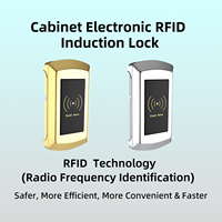 Serrure de casier intelligente HF616-1SDN pour salle de sport, spa, sauna, école – Verrou électronique à carte RFID – Vente en gros pour fabricants – Coffre-fort numérique