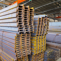 Poutres en acier de haute qualité, poutres en I en acier au carbone de taille standard, poutres en I ASTM A36, Q235b, pour usage en construction