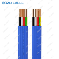 JZD SAA-Zertifiziertes Blaues 2-Adriges 3-Adriges Flachkabel TPS Erdungsflachkabel Massives Kupferkabel 1,5mm 2,5mm