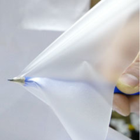 Film protecteur translucide bleu souple en TPU pour la manipulation et l'installation de la fabrication de verre avec options de logo imprimé personnalisé