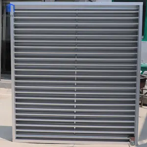 Zonron Hot Sell Shutter Windows Openable Aluminium Alloy Vertical Shutters Sand Proof Sun Louver Aluminum Shade Louvers