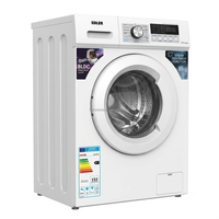 Lave-linge à chargement frontal 8 kg, moteur BLDC à entraînement direct, traitement à la vapeur, économie d'énergie, lave-linge automatique, usine OEM ODM