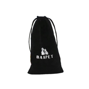 Bolsa de Terciopelo Suave con Logotipo Personalizado, Bolsa de Regalo de Lujo para Relojes y Botellas de Vino, Bolsa de Embalaje para Joyería con Cordón - Product Image 1