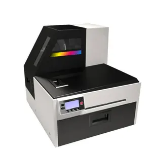 Roll Digitale Lijm Kleine Label Drukmachine Hoge Snelheid Digitale Inkjet Label Printer Printing Machine