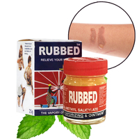 Baume Rafraîchissant au Menthol 25g pour Maux de Tête, Nez Bouché, Rafraîchissement Mental, Piqûres de Moustiques, Peau Démangeante, et Peau Sèche et Gercée