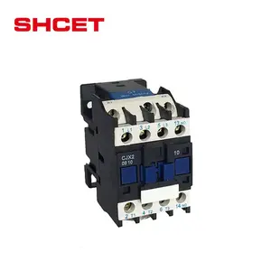 Top quality red copper contact 100% new LC1-D 3 phase AC220V AC magnetic contactor for home use