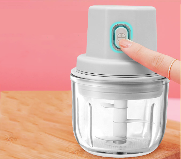 Usb перезаряжаемая овощная дробилка пресс для мяса фрукты процессор для детского питания чеснок Чили кости Мясорубка руководство мясорубка