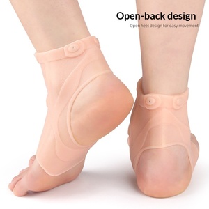 Manchon <span class=keywords><strong>de</strong></span> soutien <span class=keywords><strong>de</strong></span> <span class=keywords><strong>la</strong></span> <span class=keywords><strong>cheville</strong></span> élastique, enveloppant, en latex souple, respirant, antichoc, protecteur sportif magnétique, ajustement flexible, facile à porter - Product Image 4