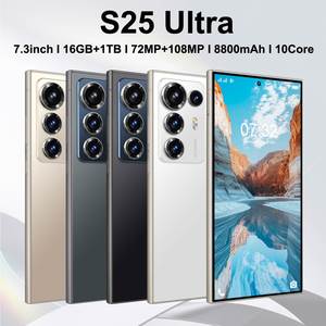 S25 Ultra 7.3 pollici grande schermo HD 16GB + 1TB portaoggetti 5G all'ingrosso con CPU Decacore <span class=keywords><strong>e</strong></span> 108MP fotocamera posteriore LTE cellulare - Product Image 5