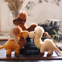 Pendentif en peluche chameau mignon et doux de 15 cm pour enfants et adolescents de tous âges - Vente en gros