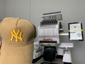 Nueva máquina de bordar plana de alta velocidad 30% más rápida que los modelos estándar con motor central y <span class=keywords><strong>componentes</strong></span> del motor - Product Image 5