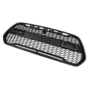 Rejilla de malla de alto rendimiento para todoterreno con luz de señal LED, accesorios de ABS para Ford Transit MK8 de <span class=keywords><strong>2014</strong></span> a 2018 - Product Image 3
