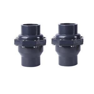 Clapet anti-retour à double union en PVC personnalisé-Clapet anti-retour de type oscillant pour tuyaux de pression Clapet anti-retour vertical Pvc - Product Image 6