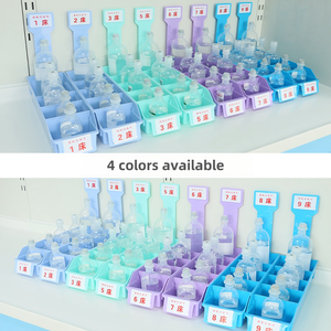 Organisateur de poste d'infirmière ABS Organisateur de bouteille de compartiment d'infirmière Boîte de transfusion Boîte porte-bouteille de perfusion - Product Image 3