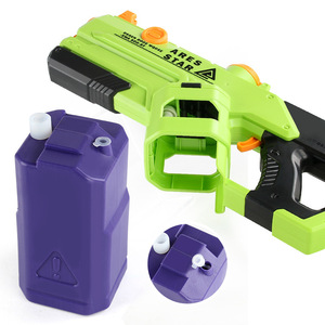 Nouveauté 2026 : Jouet de tir d'extérieur d'été pour enfants, pistolet à eau spatial électrique 2-en-1 à tir continu, couleur unie - Product Image 3