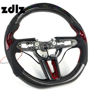 พวงมาลัย LED สำหรับรถยนต์ Mazda 3 6 CX5 CX7 <span class=keywords><strong>CX8</strong></span> CX30 CX90 พวงมาลัยคาร์บอนไฟเบอร์ สามารถปรับแต่งได้ - Product Image 2