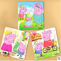 Enfant jeu de puzzle coulissant avec emballage noir boîte