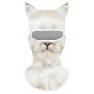 Vente en gros de cagoule de <span class=keywords><strong>ski</strong></span> personnalisée 3D Cat <span class=keywords><strong>masque</strong></span> de sport respirant pour hommes et femmes avec oreilles pour la pêche - Product Image 1