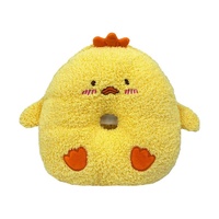 Boîte à mouchoirs en peluche de dessin animé en fibre de polyester, rangement créatif pour appuie-tête, marque Longyang